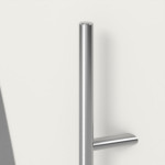 Haustür System S68 ZL Gaja RAL 9016-RAL 9016 Detail Drücker