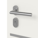 Haustür System S68 ZL Atena RAL 9016-RAL 9016 Detail Oberfläche
