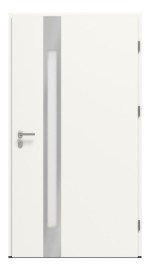 Haustür System S68 ZL ARCTIC Temidas RAL 9016-RAL 9016 Frontansicht innen
