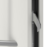 Haustür System S68 ZL ARCTIC Temidas RAL 9016-RAL 9016 Detail Schließer
