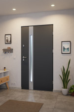 Haustür System S68 2ZA Temidas RAL 7016-RAL 7016 Stilwelt innen