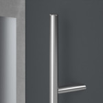 Haustür System S68 2ZA Temidas RAL 7016-RAL 7016 Detail Drücker