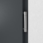 Haustür System S68 2ZA Temidas RAL 7016-RAL 7016 Detail Bänder