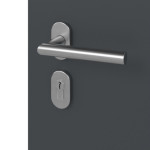 Haustür System S68 2ZA Temidas RAL 7016-RAL 7016 Detail Oberfläche