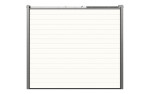 FLEXIDOOR Garagentor Sektionaltor Pro Woodgrain S-Sicke RAL 9010 2