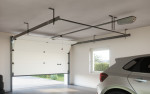 FLEXIDOOR Garagentor Sektionaltor Pro Sandgrain L-Sicke RAL 9016 5