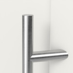 Haustür Kunststoff Premium Plus F031 RAL 9016-RAL 9016 Detail Drücker