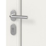 Haustür Kunststoff Premium Plus F031 RAL 9016-RAL 9016 Detail Oberfläche