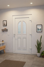 Haustür Kunststoff Premium Plus T009 RAL 9016-RAL 9016 Stilwelt innen