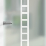 Detail von Ansicht von FLEXO Glastür Satiniert Quadro L 5636