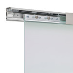 Details von FLEXO Schiebetürsystem Finesse Eloxal Edelstahl