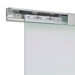 Details von FLEXO Schiebetürsystem Finesse Eloxal Silber