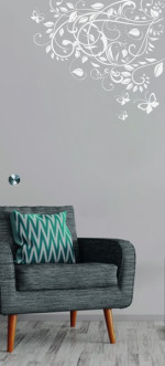 Bild von Flowers 6 Mattprint Schiebetür Ganzglas mit Motiv matt - Erkelenz