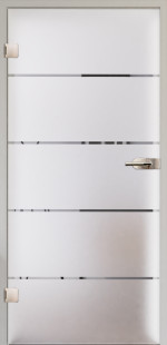 Bild von Modell 345 Ganzglastür - Lienbacher Glas