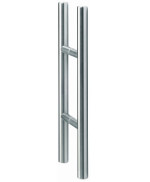 Griffstange Rondo für Cristall Motiv matt 2-flg. Glaspendeltür mit einem Seitenteil und Oberlicht DORMA Mundus BTS Variante 11 - Erkelenz