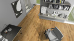 Ansicht von HARO Parkett Eiche Harmony strukturiert naturaLin 4000 Landhausdiele Bild 2