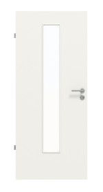 Frontbild von Weiß RAL 9016 LA 24 Basic Durat Innentür - Huga