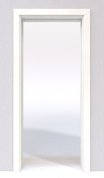 Bild 3 von Schiebetür-System Classic in der Wand laufend Brillantweiß 9016 - Jeld-Wen