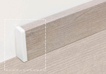 Endkappe für Sockelleisten weiß - Kaindl 1