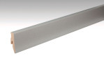 Edelstahl-Optik Fußleiste Profil 3 PK (2380 x 20 x 60 mm) - MEISTER