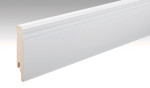 Neutrale, weiße Fußleiste Profil 12 PK (2380 x 18 x 100 mm) (streichfähig) - MEISTER