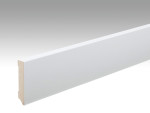 Neutrale,weiße Fußleiste Profil 17 (2500 x 14 x 70 mm) (streichfähig) - MEISTER