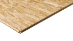 Detailansicht von EGGER OSB3-Verlegeplatte ungeschliffen mit Nut und Feder 2050 mm x 675 mm x 18 mm 