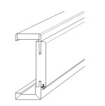 Bild von Zarge RAL 7039 Quarzgrau Rundkante - Lebo