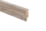 Sockelleiste Eiche SALOON TOMBSTONE folienummantelt 2600 x 50 x 18 mm - Kaindl