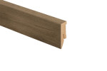 Sockelleiste Eiche POSINO folienummantelt 2600 x 50 x 18 mm - Kaindl