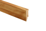 Sockelleiste Hickory BRAVO folienummantelt 2600 x 50 x 18 mm - Kaindl