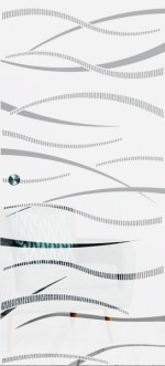 Bild von Thema Mattprint Schiebetür Ganzglas mit Motiv klar - Erkelenz