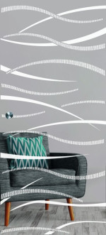 Bild von Thema Mattprint Schiebetür Ganzglas mit Motiv matt - Erkelenz