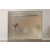 ERKELENZ Glasschiebetür Sinus 2 Motiv klar mit zwei festen Seitenteilen und Oberlicht DORMA MUTO Variante 1 