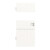 HÖRMANN Innentür Pure 2 Gebürstetes Weiß Duradecor DesignLine mit Lichtausschnitt quer mit bündiger Lisene Plain 79-7