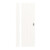 HÖRMANN Schiebetür Pure 1 Gebürstetes Weiß Duradecor DesignLine mit Lichtausschnitt Bandseite