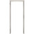LEBO Zarge für Wohnungseingangstüren Esche Weiß Lebolit-CPL mit runder Kante
