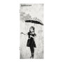 Girl with the Umbrella Innentür - Banksy Style 1