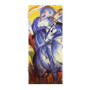 Der Turm der blauen Pferde Innentür Franz Marc Reproduktion