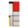 Tableau 1 Innentür Piet Mondrian Reproduktion