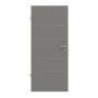 Frontansicht von GARANT Zimmertür Aura 833 Matt Staubgrau 7037 G-TEC