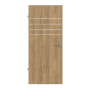 Frontansicht von CLASSEN Innentür 4.13 Hickory Eiche CPL