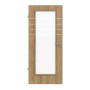 Frontansicht von CLASSEN Innentür 4.9 Hickory Eiche CPL mit Lichtausschnitt