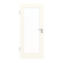 Frontansicht von GARANT Objektinnentür 0105-60 Pearl White CePaL mit Lichtausschnitt LA-2