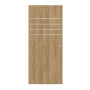 Frontansicht von CLASSEN Schiebetür 4.13 Hickory Eiche CPL