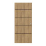 Frontansicht von CLASSEN Schiebetür 6.9 Hickory Eiche CPL