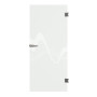 Frontbild von Sinus 2 Mattierung Glastür mit Motiv klar - Erkelenz