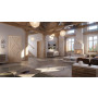 Main-Milieuansicht von Loft XX Kiefer Massivholz Innentür - Radex
