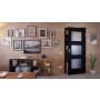 Front-Milieuansicht von Schwarz RAL 9005 LA-11 Lack ProLine Innentür - Hörmann
