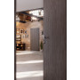 CloseUp-Milieuansicht von Innentür-Set 4.1 Grigio Eiche CPL mit Zarge und Drücker - Classen